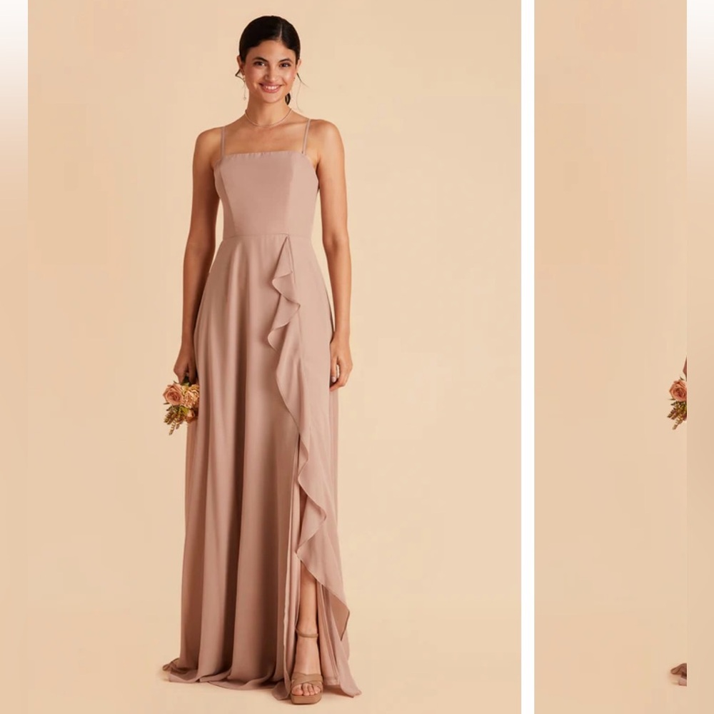 Birdy Grey Winnie Convertible Chiffon Dress in Taupe